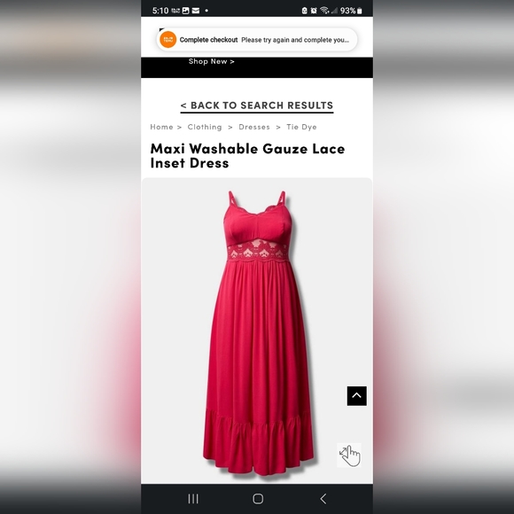 Torrid Pink MAXI DRESS 3X - Picture 1 of 6